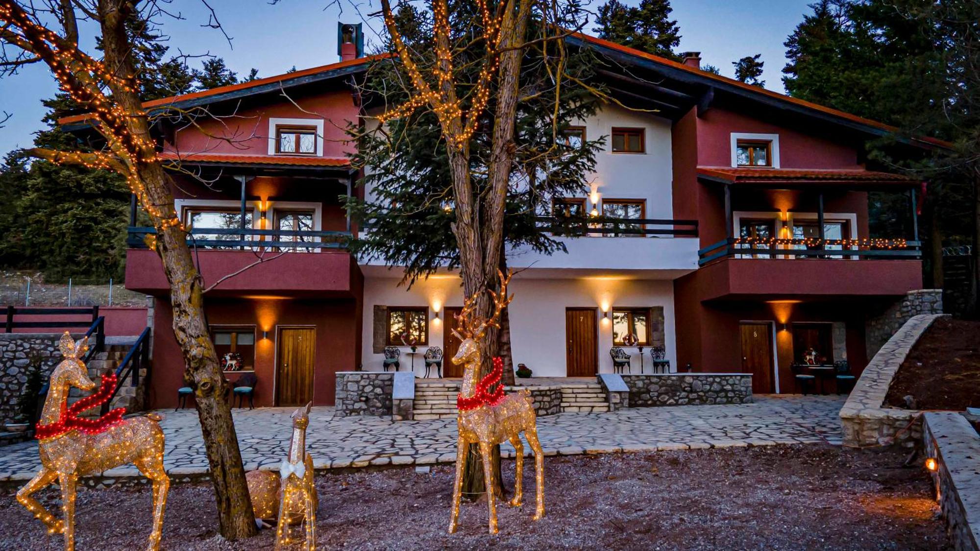 Mz Reindeer Hotel Kalívia Buitenkant foto